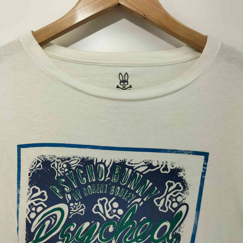 サイコバニー Psycho Bunny 前面プリント ショートスリーブ Tシャツ メンズ