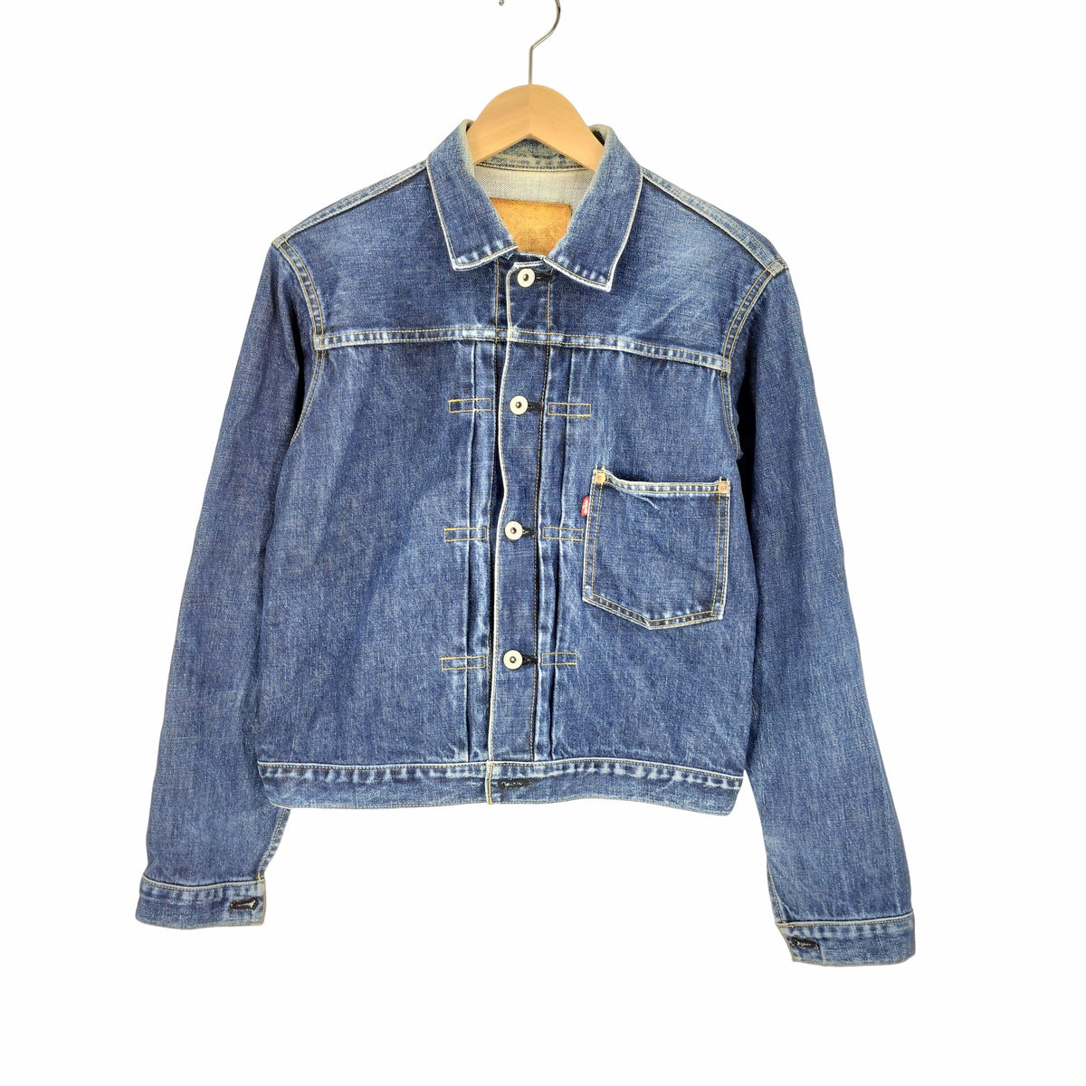 Levi’s / 1st/90s/ボタン裏J02/38/デニム/IDG/70506-XX/日本製 リーバイス Levis 90S 日本製 70506 XX 1ST ビッグE ボタン裏J02刻印