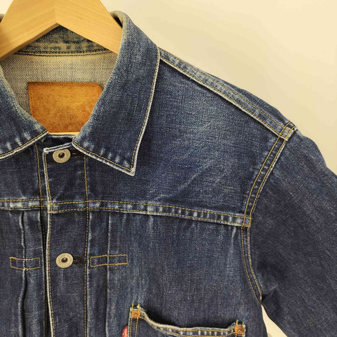 リーバイス Levis 90S 日本製 70506 XX 1ST ビッグE ボタン裏J02刻印 デニム ジャケット 均等V メンズ 38