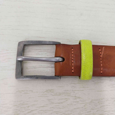 ポールスミス Paul Smith ロゴ刻印 レザーベルト メンズ 30