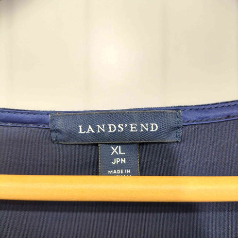 ランズエンド LANDS END ベロア ドレス ワンピース レディース JPN:XL