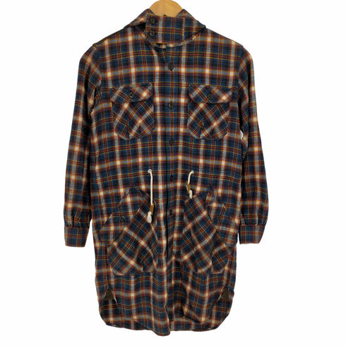 ジュンヤワタナベコムデギャルソンマンピンク JUNYA WATANABE COMME des GARCONS MAN PINK 11aw ネルフーデッドシャツジャケット エルボーパッチ レディース JPN:S