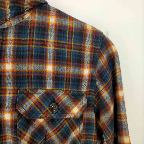ジュンヤワタナベコムデギャルソンマンピンク JUNYA WATANABE COMME des GARCONS MAN PINK 11aw ネルフーデッドシャツジャケット エルボーパッチ レディース JPN:S