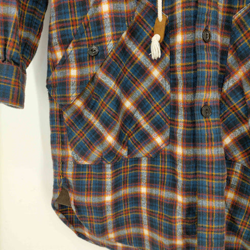 ジュンヤワタナベコムデギャルソンマンピンク JUNYA WATANABE COMME des GARCONS MAN PINK 11aw ネルフーデッドシャツジャケット エルボーパッチ レディース JPN:S