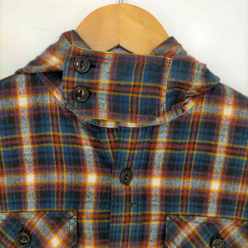 ジュンヤワタナベコムデギャルソンマンピンク JUNYA WATANABE COMME des GARCONS MAN PINK 11aw ネルフーデッドシャツジャケット エルボーパッチ レディース JPN:S