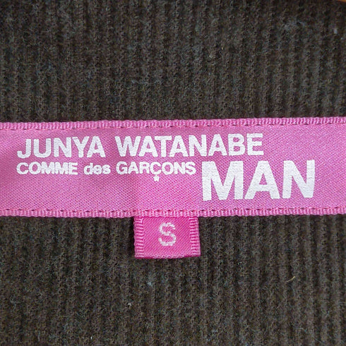ジュンヤワタナベコムデギャルソンマンピンク JUNYA WATANABE COMME des GARCONS MAN PINK 11aw ネルフーデッドシャツジャケット エルボーパッチ レディース JPN:S