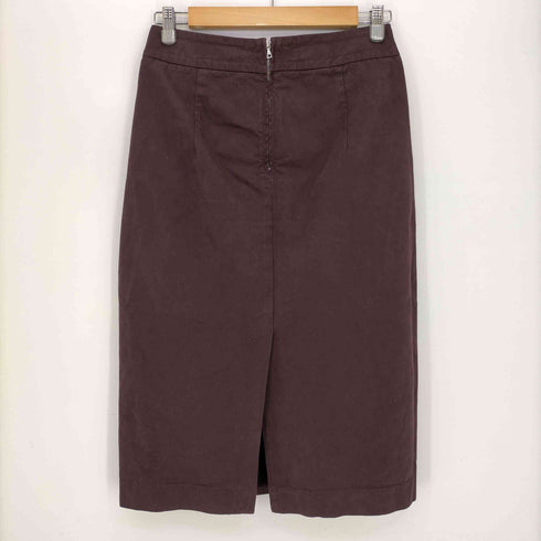 ドリスヴァンノッテン DRIES VAN NOTEN 2タック 後染め コットンタイトスカート レディース 36