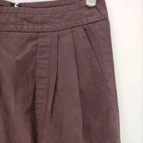 ドリスヴァンノッテン DRIES VAN NOTEN 2タック 後染め コットンタイトスカート レディース 36