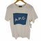 アーペーセー A.P.C. ロゴプリントクルーネック メンズ