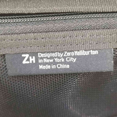 ゼロハリバートン ZERO HALLIBURTON ロゴプリント リップストップ ポーチ メンズ