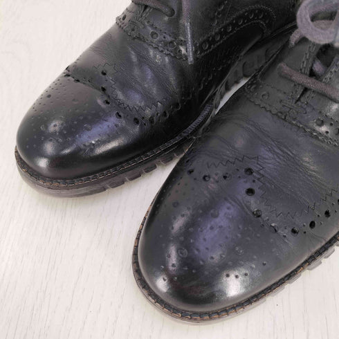コールハーン COLE HAAN ZERO GRAND ゼログランド ウィングチップ オックスフォード レザーシューズ メンズ 7W