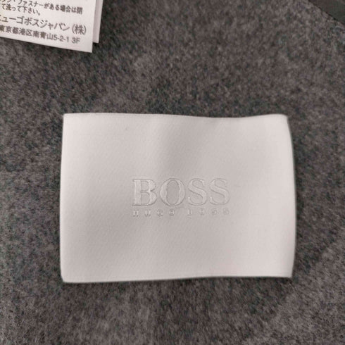 ヒューゴボス HUGO BOSS 千鳥柄 オーバーコート レディース IT 36