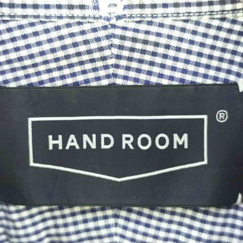 ハンドルーム HANDROOM ボタンダウン ギンガムチェックシャツ メンズ JPN:M