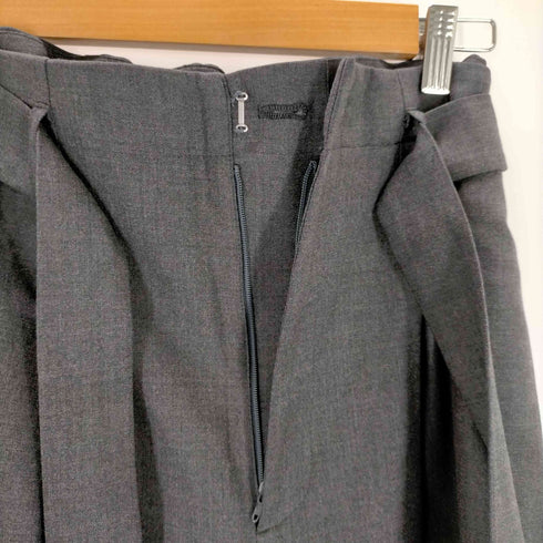 アンタイトル UNTITLED ウエストベルトワイドパンツ レディース JPN:42