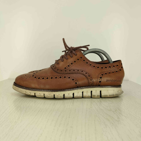コールハーン COLE HAAN ZERO GRAND ゼログランド ウィングチップ オックスフォード レザーシューズ メンズ 7W