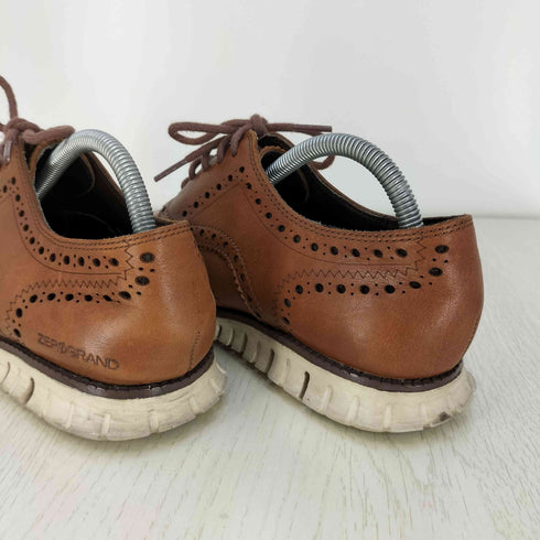 コールハーン COLE HAAN ZERO GRAND ゼログランド ウィングチップ オックスフォード レザーシューズ メンズ 7W