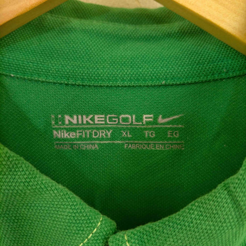 ナイキ NIKE スウォッシュ刺繍 鹿の子ポロシャツ メンズ import:XL