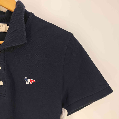 メゾンキツネ maison kitsune TRICOLOR FOX PATCH CLASSIC POLO トリコロールフォックスパッチ クラシック ポロシャツ メンズ import:S