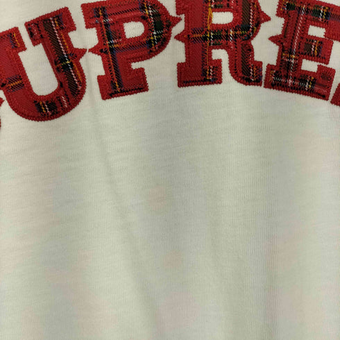 シュプリーム Supreme 20AW Plaid Applique S/S Top メンズ import:L