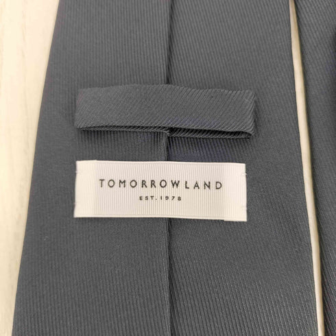 トゥモローランド TOMORROWLAND DAVID EVANS & CO シルク ネクタイ メンズ