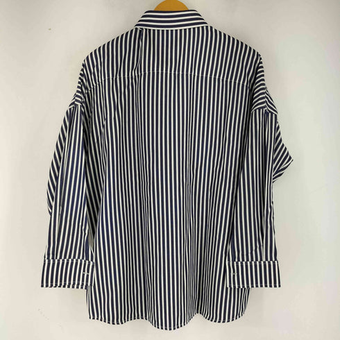 シャリーフ SHAREEF ワンポイント刺繍 L/S ストライプシャツ メンズ JPN:1