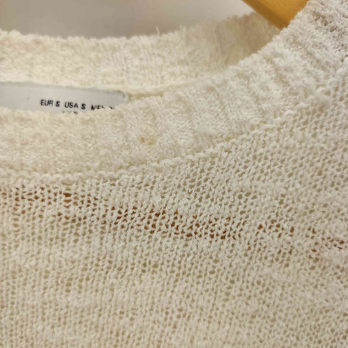 ザラ ZARA 五分丈 クロップド サマーニット レディース import:S