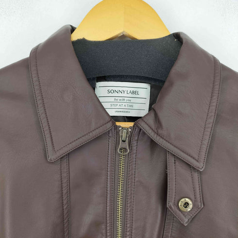 アーバンリサーチサニーレーベル URBAN RESEARCH Sonny Label 『洗濯可』ウォッシャブルフェイクレザーブルゾン メンズ JPN:M