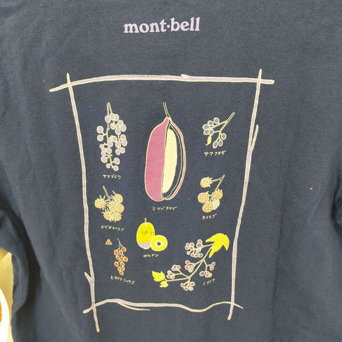 モンベル mont bell バックプリントTシャツ レディース L