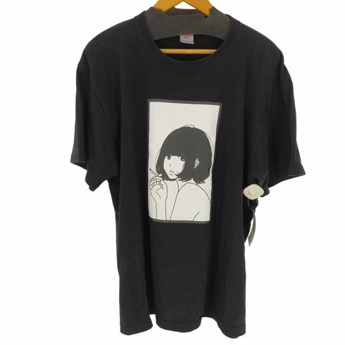 ユナイテッドアスレ UNITED ATHLE イラストレーターコラボ ガールプリントS/S TEE メンズ JPN:XL