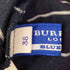 バーバリーブルーレーベル BURBERRY BLUE LABEL ロゴ刺繍 ドローコード ストライプ カットソー レディース EUR:38