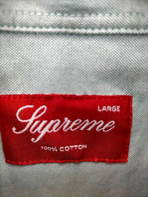 シュプリーム Supreme コットンBDシャツ オックスフォードシャツ メンズ import:L