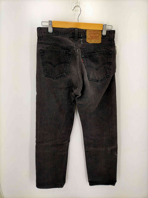 リーバイス Levis 90S MADE IN USA 501-0660 後染めブラックデニム メンズ W31/L30