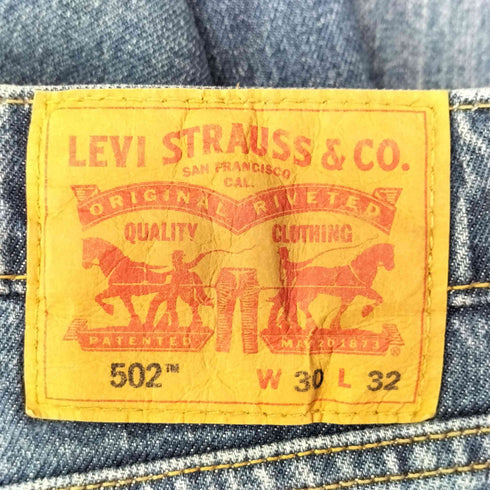 リーバイス Levis 502 テーパード デニム パンツ メンズ W30 L32