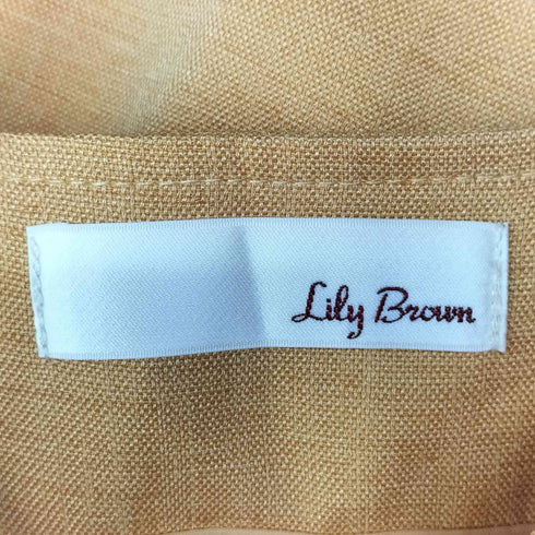 リリーブラウン Lily Brown シンプル ワンピース レディース FREE