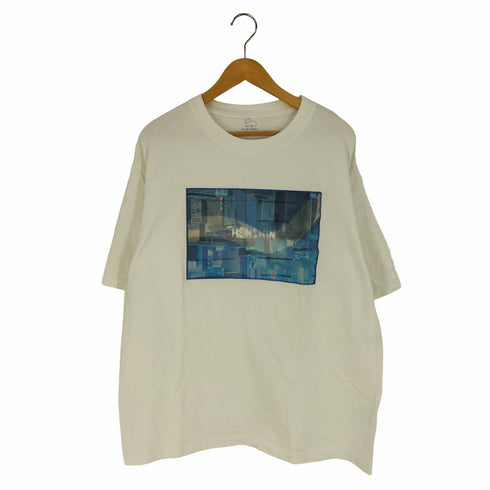 アーティスト 変身 プリントクルーネックTシャツ メンズ JPN:L