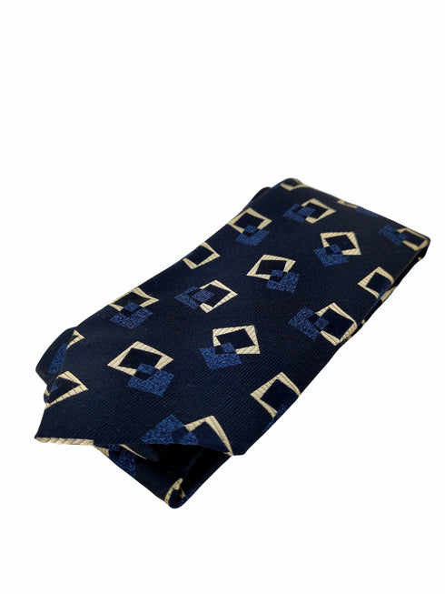 ホリデイアンドブラウン Holliday & Brown HANDMADE シルク総柄ネクタイ メンズ