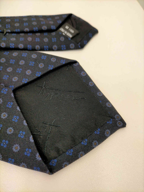 ユナイテッドアローズ UNITED ARROWS MICKY MADE IN ITALY シルク総柄ネクタイ メンズ