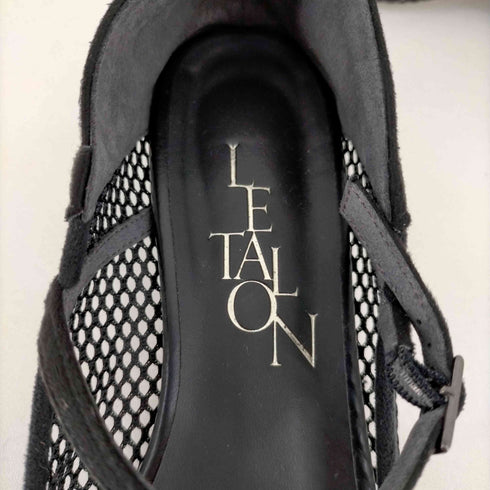 ルタロン Le Talon ポインテッドネットワンストラップフラット レディース JPN:23