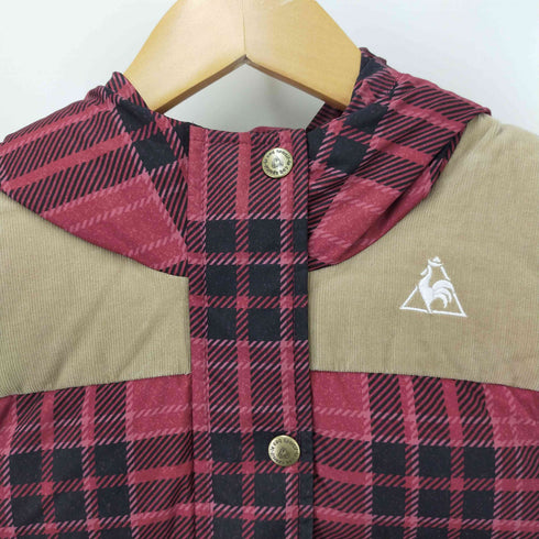 ルコック スポルティフ le coq sportif コーデュロイ切替ダウンベスト レディース M