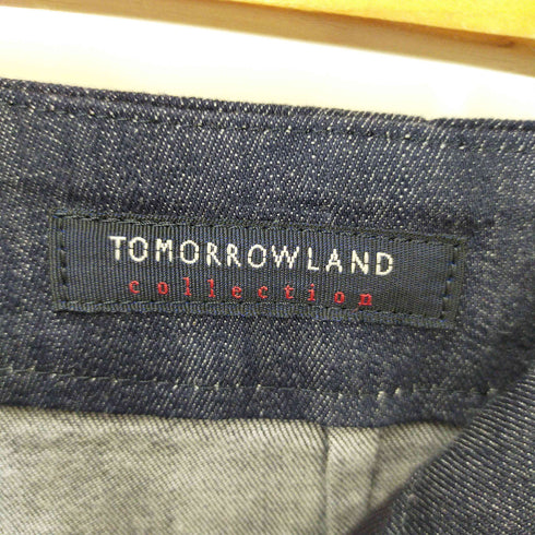 トゥモローランド TOMORROWLAND レースアップデザインデニムパンツ レディース 36