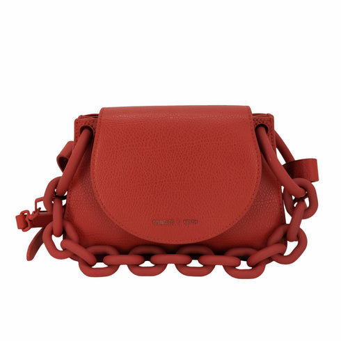 チャールズキース CHARLES & KEITH チャンキーチェーン リンクスモールショルダーバッグ レディース
