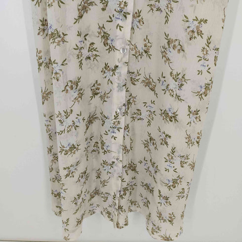 イング INGNI 花 総柄シアーワンピース 透け レディース import:M