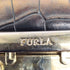 フルラ FURLA クロコ型押し レザー ミニ チェーン ショルダーバッグ レディース