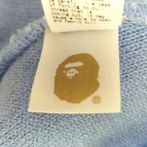 アベイシングエイプ BAPE by A BATHING APE Patch Knit Beanie ニットキャップ ビーニー メンズ FREE