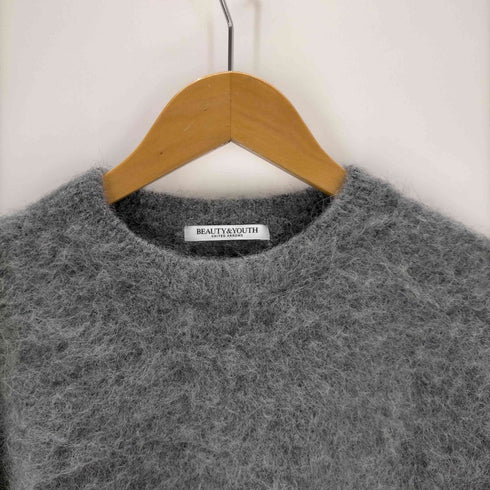 ビューティーアンドユースユナイテッドアローズ BEAUTY & YOUTH UNITED ARROWS アルパカブレンド ファークルーネックニットプルオーバー レディース