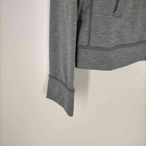 アバクロンビーアンドフィッチ Abercrombie & Fitch 刺繍ロゴ ハーフジップ スウェット メンズ import:M