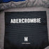 アバクロンビーアンドフィッチ Abercrombie & Fitch 刺繍ロゴ ハーフジップ スウェット メンズ import:M