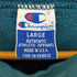 チャンピオン Champion 90S 青タグ後期 USA製 AUTHENTIC ATLETIC APPAREL Vガゼットロゴスウェット メンズ LARGE