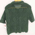 ザラ ZARA 編込みメッシュニットシャツ レディース import:L