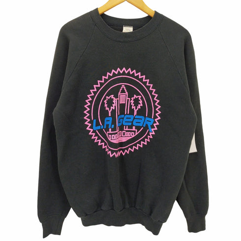 フルーツオブザルーム FRUIT OF THE LOOM 80S USA製 フロントロゴスウェット メンズ XL